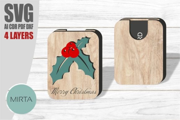 Download Christmas Gift Card Holder Svg, Laser - Christmas gift Collection